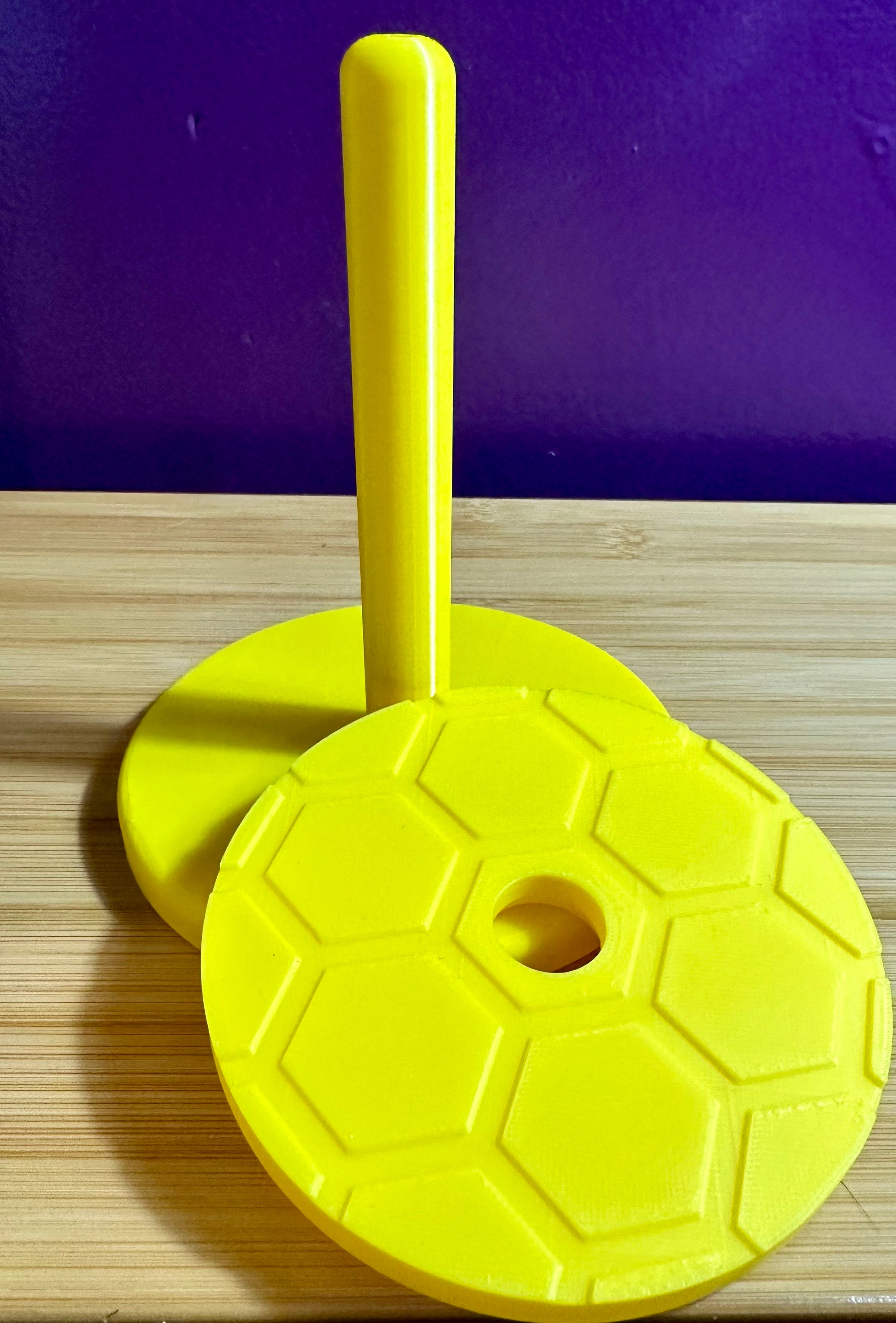 Set of 3 Nesting Yarn Bowls plus a Single Yarn Holder